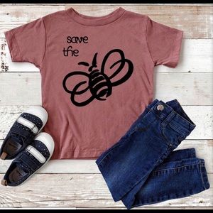 Save the bees, unisex youth T-shirt